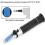 Salinity Refractometer with ATC, 0100  10001070 Scales, Easy Calibration 3