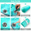 Air Roller Inflatable Gymnastics Barrel 100*60cm 4