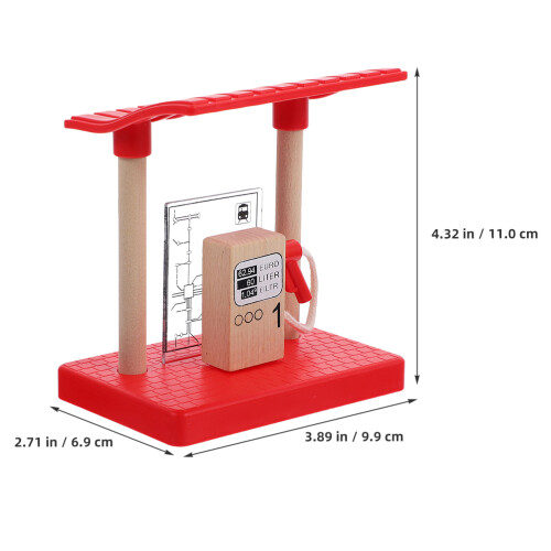 2Pcs Acessórios De Para Trilho De Posto De Gasolina 1