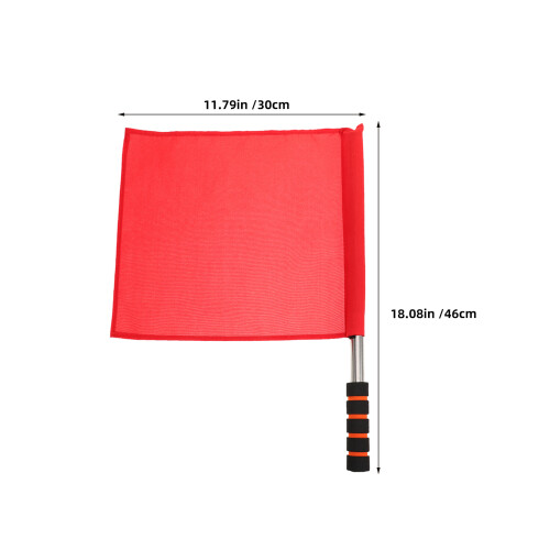 8Pcs Match Signal Flags with Comfortable Handle for Sports Training 1