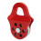 Winch Snatch Block Heavy Duty Pulley For ATVs Red Easy Installation Smooth Operation 1