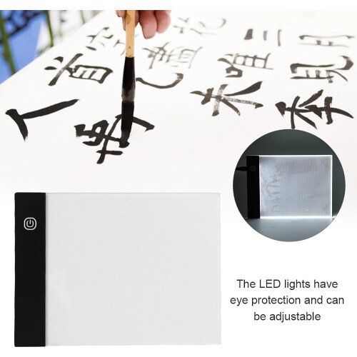 Hand Drawing LED Board with Adjustable Brightness, Ultra Thin, USB Powered Flip Book Kit 1