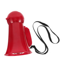 Red Portable Megaphone for Weddings with Clear Sound Projection Lightweight Voice Amplifier for Groomsmen and Guests