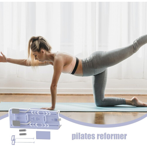Pilates Board Multifunctional Abdominal Trainer Slider Folding Body Strengthening 1