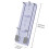Floor Pilates Board, Multifunctional Exercise Slider Reformer, Foldable ABS Trainer 5