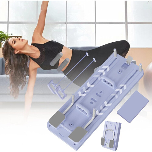 Floor Pilates Board  Multifunctional Abdominal Training Board  Foldable Ab Trainer, Core Workout Equipment for FullBody Training 1