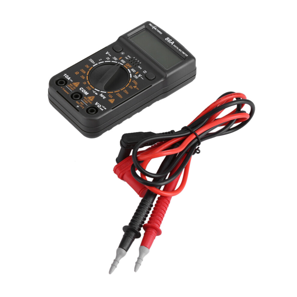 Mini Digital Multimeter Tester, Portable Continuity Buzzer, Voltage Meter With Resistance Measurement For Household And Industrial Uses 9340258746208