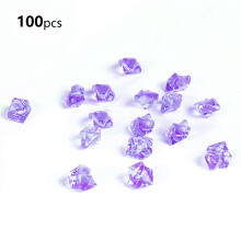 Cristale de gheață acrilice pentru decor de banchet, decor de petrecere, decor de eveniment, pietre de cristal, consumabile pentru artizanat,