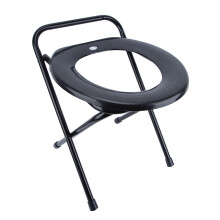 Portable Camping Toilet, Robust With An Iron Pipe Frame, And A Detachable Base For Hygiene And Ease Of Use, Your Companion For Outdoor Adventures