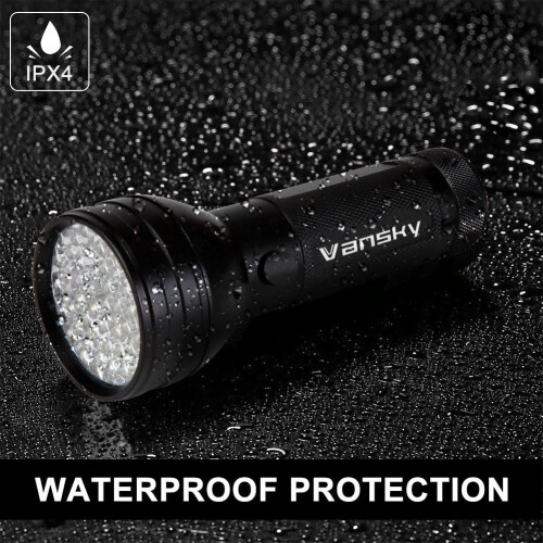 UV Flashlight Black Light with Portable Design, Pet Urine Detection Tool Using 395nm Ultraviolet Technology, Multi-Functional & Practical for Stain 1