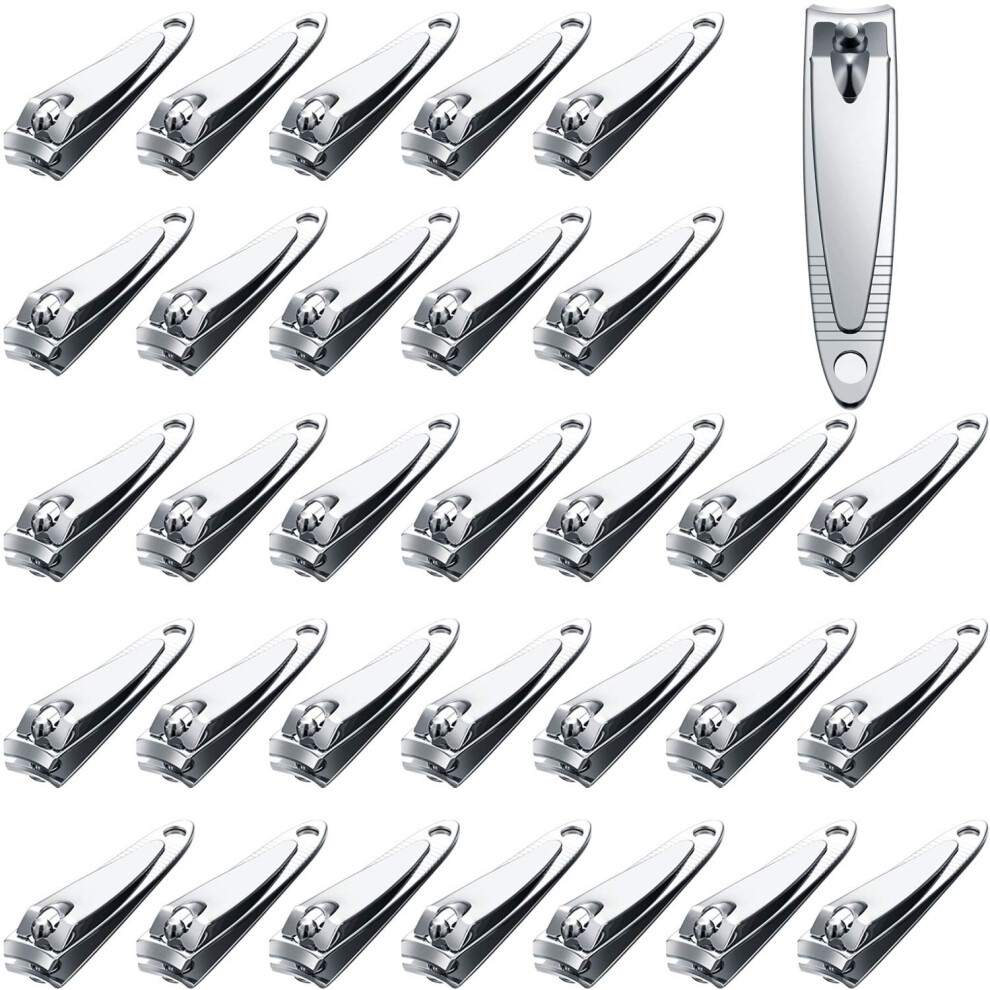 Finger Toe Nail Art Side Slant Edge Clipper, Light Compact Stainless Steel Manicure Pedicure Trimmer With Ergonomic Design, Professional Tools