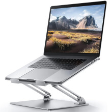 Suport portabil pentru laptop, design ergonomic pentru laptopuri de 11-17 inci, ventilat și antiderapant, rezistent cu înălțime și unghi