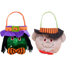 Διακριτικοί κουβάδες για λιχουδιές για το Halloween, από βελούδινο υλικό υψηλής
