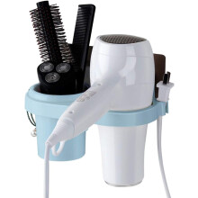 Organisateur élégant pour sèche-cheveux, matériaux de haute qualité pour une durabilité et une fiabilité accrues, conception étanche pour un