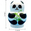 Panda Painted Russian Doll Set 2