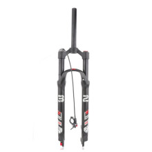 MTB Fork Mountain Suspension Fork 26/27.5/29 Inch Rebound 120mm Travel (Color: Linear Remote)