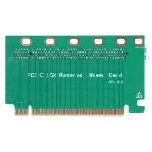 PCIe 3.0 16x 90 graden haakse kaart voor computerchassis Snelle