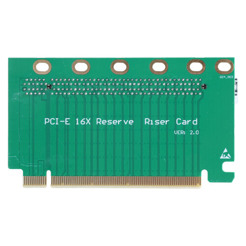 PCIe PCIExpress 3.0 16x Riser-Karte für