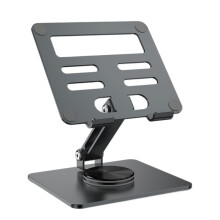 Foldable Metal Stand, Multiple Angle Tablets Stand Holder-grey