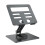 Foldable Metal Stand, Multiple Angle Tablets Stand Holder-grey 1