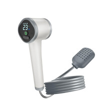 Portable Camping Shower with 2m Hose USB Rechargeable Pump LED Display for Outdoor Travel