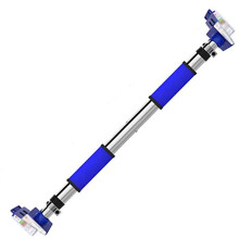 Horizontal bar for telescopic fitness bar door, 3 mm thick pullup bar, wallmounted – 150 kg stainless steel carrying bag
