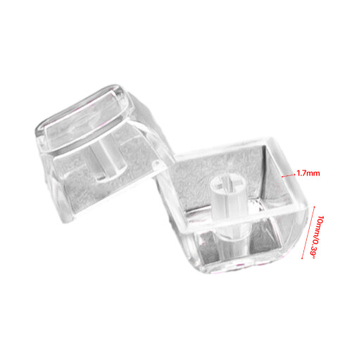 Capuchons de touches de hauteur XDA, vierges en PC-vert fluo 1