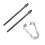 2PC Fine Point Tip Smooth Ballpoint Nib for  Scribe- Taper Head 1