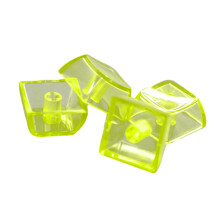 Capuchons de touches de hauteur XDA, vierges en PC-vert fluo
