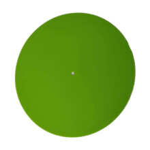 Tapis de plateau tournant en acrylique, couleur blanc/vert-Vert