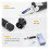 3in1 Handheld Refractometer Brix  Alcohol Refractometer 025% Vol 040% Brix ATC Wine Refractometer 4