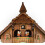 Wooden Retro Cuckoo Clock with Pendulum  Quartz Movement, Memory Function (Model: CM010) 2
