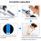 Handheld Brix 32 Refractometer, Sugar Meter, Fruit Sugar Meter, Sugar Tester, Saccharimeter, Sugar Content Tester, for Home Use 032% 5