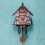 Wooden Retro Cuckoo Clock with Pendulum  Quartz Movement, Memory Function (Model: CM010) 3
