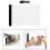 Tracing Light Box, LED Tracing Light Pad, Portable, Multifunctional A4 LED Copy Board, Light Table for Animations, Continuous Dimming 2