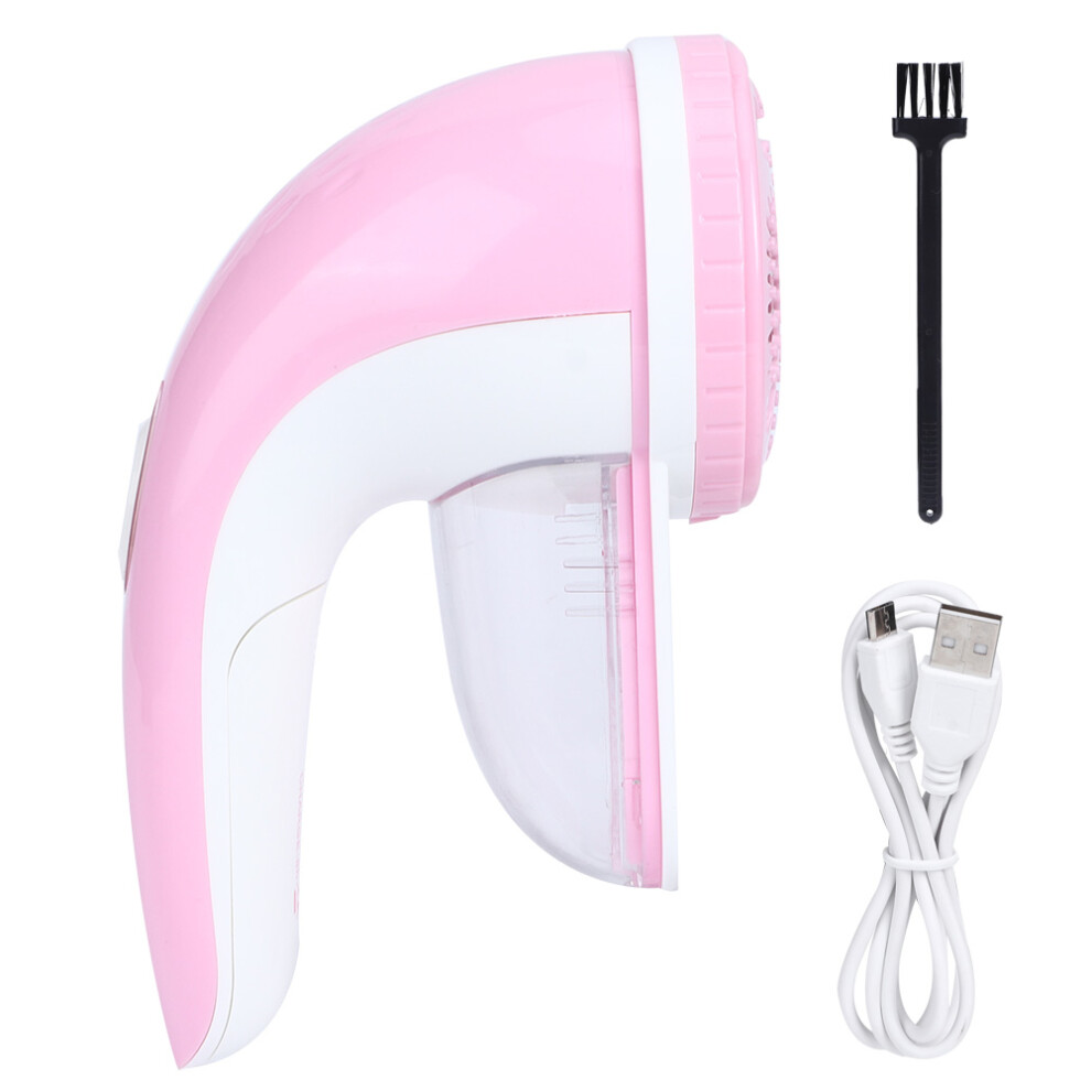 Electric Lint Remover, Rechargeable Fabric Shaver with Stainless Steel Blades, Portable Sweater Shaver for Removing Fabric Fluff and Lint, Compact