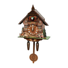 Wall Mounted Cuckoo Clock MDF Material, Volume Adjustable, Operating Hours (7:0021:00), Wall Art for Home, Living Room, Kitchen, Office Decoration