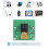 Module de caméra OV5647 5MP pour RPi 2/4/3B + avec module vidéo 2