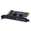 PCIE USB Expansion Card Expand PC Connectivities Fast Data-2U3C 1