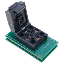 Prise de convertisseur QFP48 vers DIP48 efficace pour la