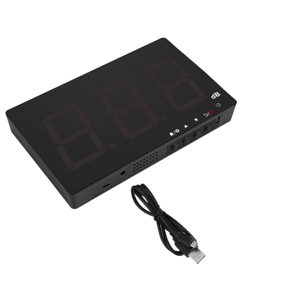 Noise Measuring Device, Large Display Sound Level Meter With Data Storage, For Various Environments 9088527599833