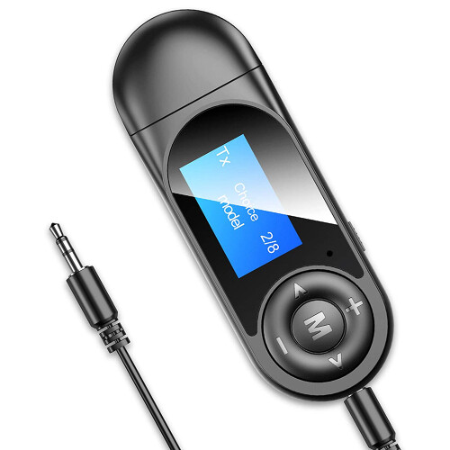Innovative Dual-Pairing Bluetooth Transmitter Receiver With Low Latency For Seamless Connectivity 1