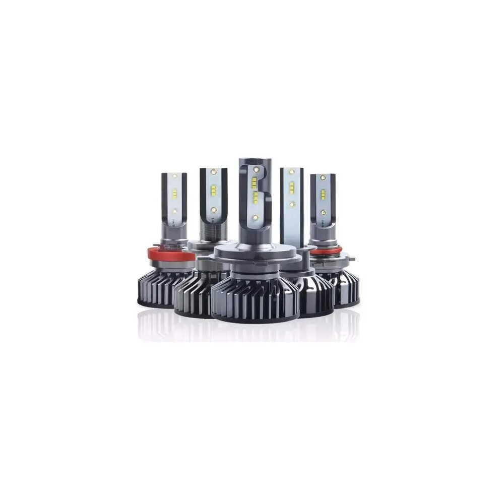 High Beam Led Bulbs, Miniature Design, Zes1860 Chip For Enhanced Distribution, 12000Lm Output, Easy Installation, Secured With Solid Rivets Light 9139052727700
