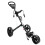 3 Wheeled Golf Push Trolley Aluminum & Plastic Foldable & Lightweight 2