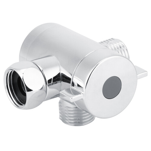 Sleek Three-Way Shower Switch, ABS And Brass Construction For Robust Durability, Universal G1/2" Threaded Connection Offers Seamless Integration
