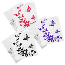Crafts and DIY Projects Stencils for Furniture, Artistic Furniture Transformation Reusable and Washable Templates Elegant Color High Quality PVC,