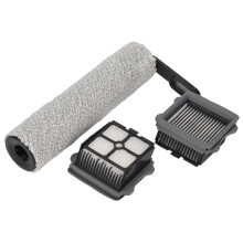 Role perie din microfibră pentru aspirator Tineco, 2 pachete plus 1 rolă filtre de înaltă eficiență, piese aspirator umed-uscat fără fir