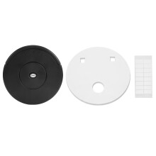 Automatic Vacuum Mop Robot, Robot Vacuum Cleaner Toy For Bedroom Household Cleaning Hard Floors, Black