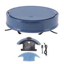 Aspirador robô com controle por aplicativo Wi-Fi, para uso doméstico, com unidade de recarga automática e múltiplos modos de limpeza, ideal para