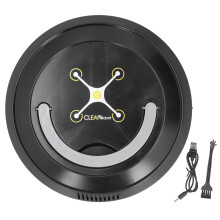 Robô aspirador de pisos recarregável com sensor automático, aspirador inteligente para uso doméstico, motor silencioso e durável para desempenho